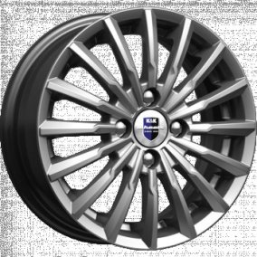 14x5.5 4x100 ET45 d56.6 КиК Акцент дарк-платинум