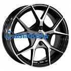 17x7 5x110 ET46 d63.3 Megami MGM-18FF BKF