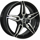 16x6.5 5x114.3 ET40 d60.1 X-RACE AF-10 bkf