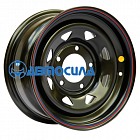 16x7 5x139.7 ET25 d110 Off-Road Wheels УАЗ черный