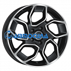 18x7.5 5x120 ET50 d65.1 MAK Express Black mirror