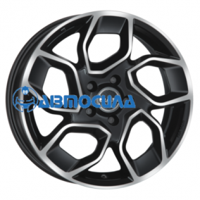 18x7.5 5x120 ET50 d65.1 MAK Express Black mirror
