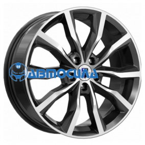 18x7.5 5x108 ET45 d67.1 K&K Портер (КС906) Алмаз черный