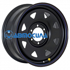 17x8 6x139.7 ET15 d110 ZEPP 4х4 Toyota Nissan Semicircle Gloss Black