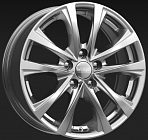 17x7 5x112 ET46 d66.6 КиКРеплика КС776 дарк-платинум
