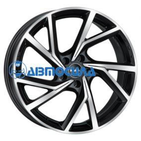 18x8 5x112 ET30 d57.1 MAK Kassel Black mirror