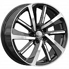 18x7 5x100 ET28 d57.1 КиКРеплика КС1111 алмаз_черный