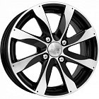 15x6 4x100 ET37 d60.1 Rapid Джемини_оригинал алмаз-черный