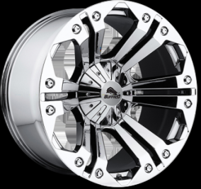 20x9 6x135-139.7 ET18 d106.3 BUFFALO BW-778 chrome