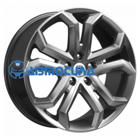 19x8.5 5x127 ET40 d71.6 K&K Пандора (КС466) Дарк платинум